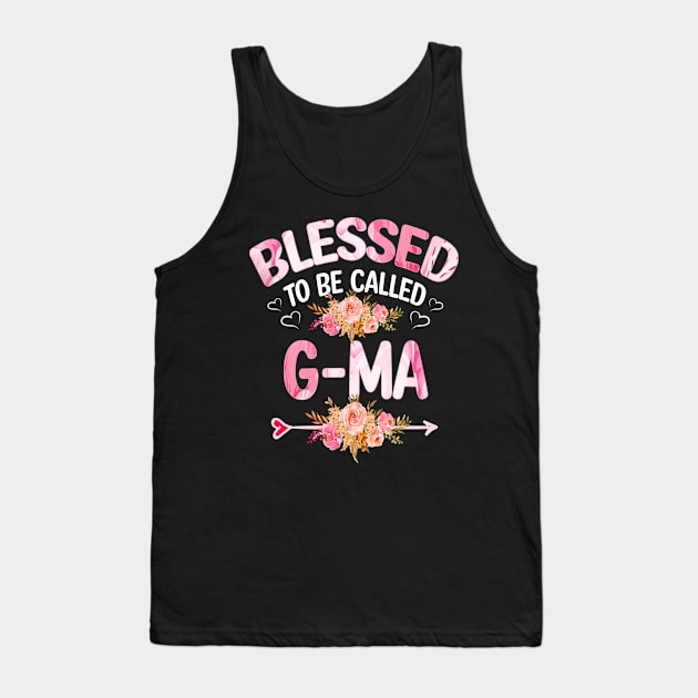 grandmother blessed to be called g-ma Tank Top by Bagshaw Gravity